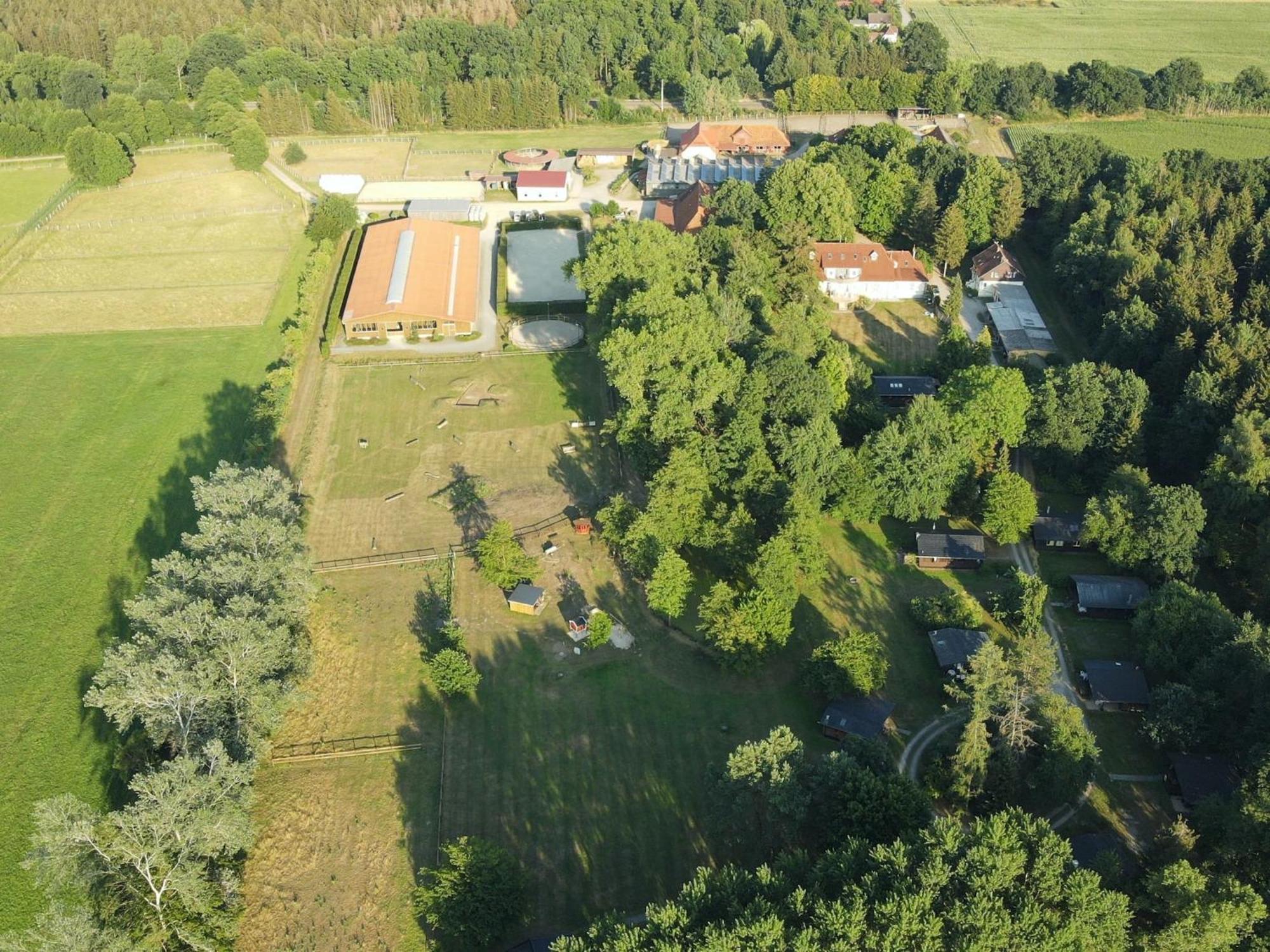 Cozy Holiday Home On A Horse Farm In The L Neburg Heath Eschede Екстериор снимка